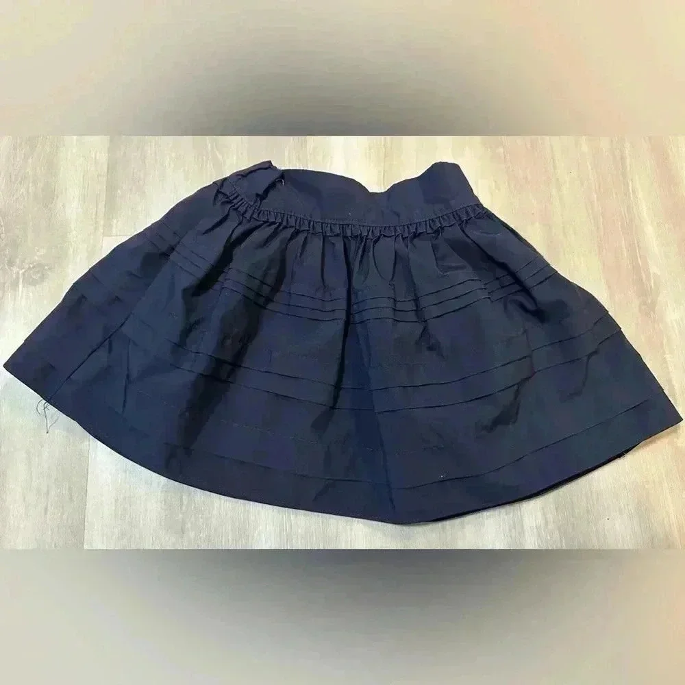 School Uniform Scooter skirt set of 2 navy blue - girls size 4-6T
